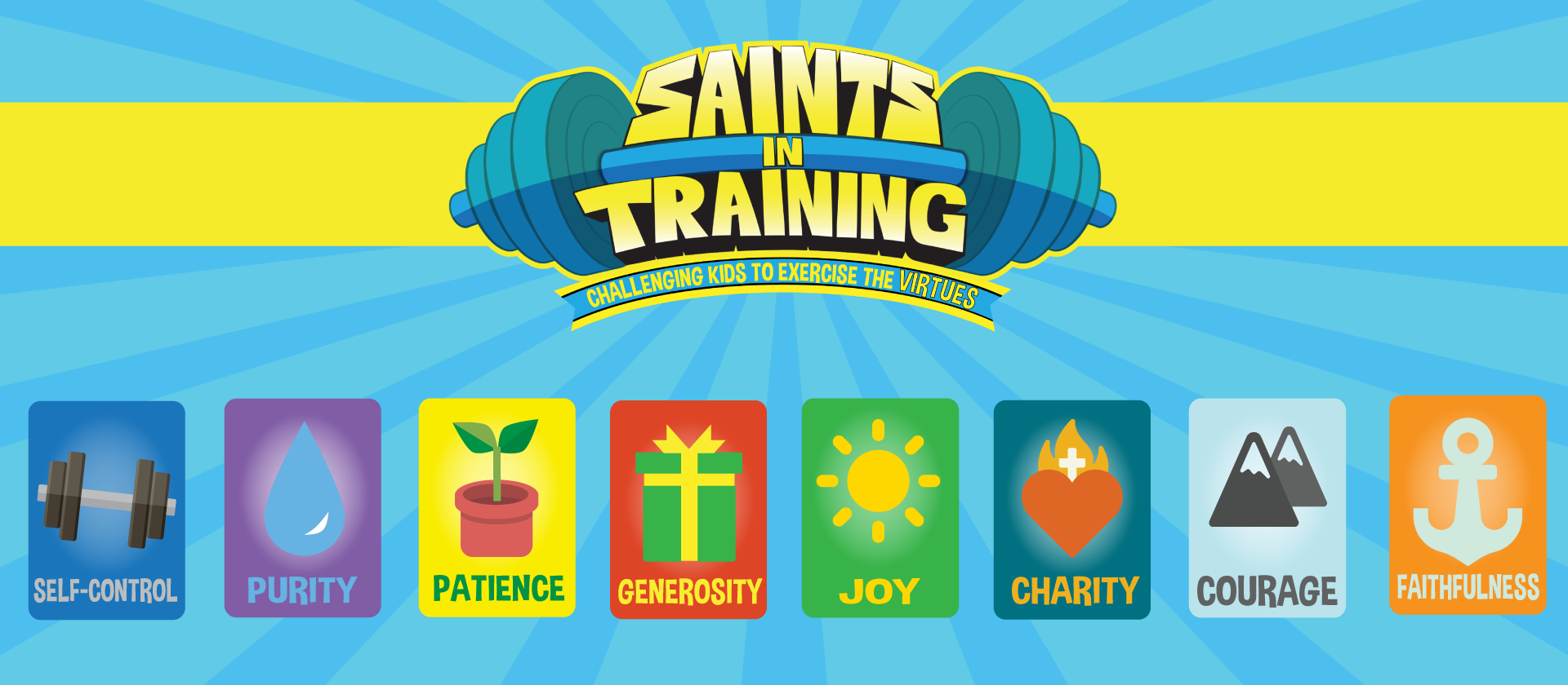 Saints in Training banner
